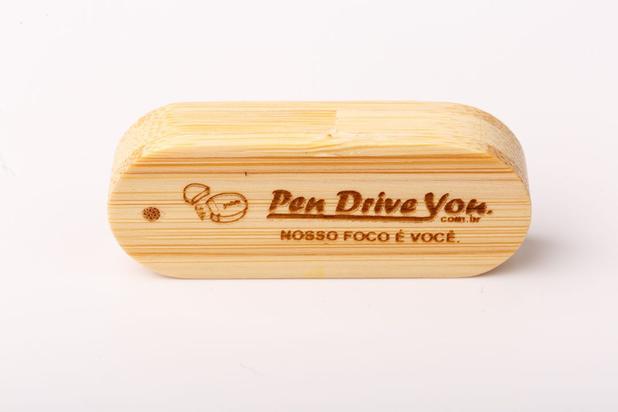 Pen Drive 8GB Canivete Jumbo de Madeira Bambu - Pen drive you Menor preço em Pen Drive 8GB Canivete Jumbo de Madeira Bambu - Pen drive you