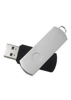 Pen Drive 8GB Giratório Alumínio Preto com Prata Personalizado - Pen Drive You Menor preço em Pen Drive 8GB Giratório Alumínio Preto com Prata Personalizado - Pen Drive You