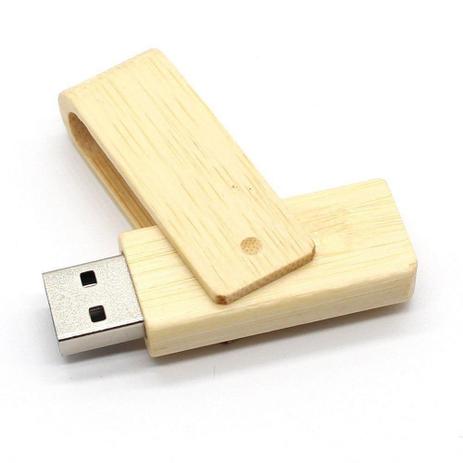 Pen Drive 8GB Madeira Giratório Bambú Personalizado - Pen drive you Menor preço em Pen Drive 8GB Madeira Giratório Bambú Personalizado - Pen drive you