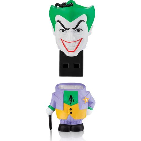 Pen Drive 8GB PD088 Coringa Dc Comics Multilaser Menor preço em Pen Drive 8GB PD088 Coringa Dc Comics Multilaser