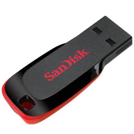 Pen Drive 8GB Sandisk Cruzer Blade Pendrive Menor preço em Pen Drive 8GB Sandisk Cruzer Blade Pendrive