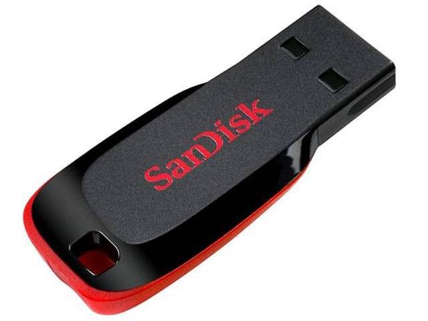 Pen Drive 8GB Sandisk - Cruzer Blade Software SecureAccess