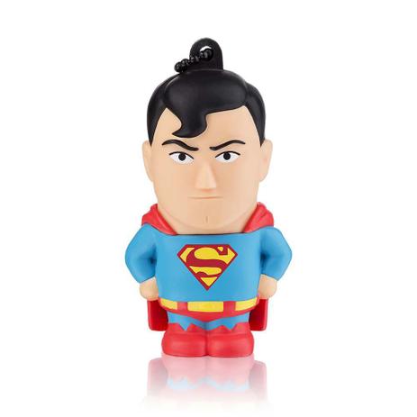 Pen Drive Dc Super Homem 8GB USB Leitura 10MB/s e Gravação 3MB/s Multilaser - PD086 Menor preço em Pen Drive Dc Super Homem 8GB USB Leitura 10MB/s e Gravação 3MB/s Multilaser - PD086