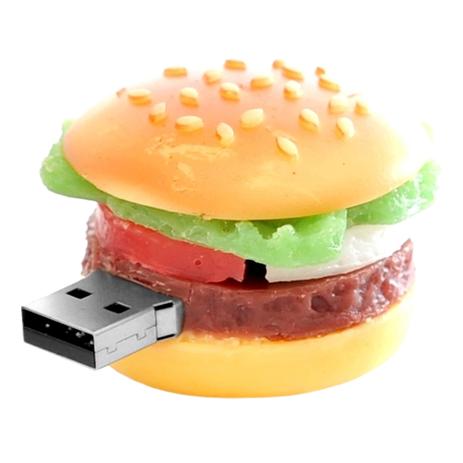 Pen Drive Hamburguer - Mega empório Menor preço em Pen Drive Hamburguer - Mega empório