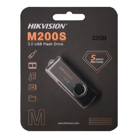 Pen Drive Hikvision 32GB USB 3.0 M200S Series HS-USB-M200S(STD)/32G/U3 Menor preço em Pen Drive Hikvision 32GB USB 3.0 M200S Series HS-USB-M200S(STD)/32G/U3