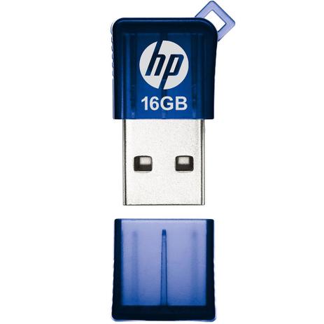 Pen Drive Hp 16Gb Azul Usb V165W Menor preço em Pen Drive Hp 16Gb Azul Usb V165W
