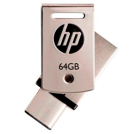 Pen Drive Hp CX5000m 64Gb USB 3.1 Tipo C Prata Menor preço em Pen Drive Hp CX5000m 64Gb USB 3.1 Tipo C Prata