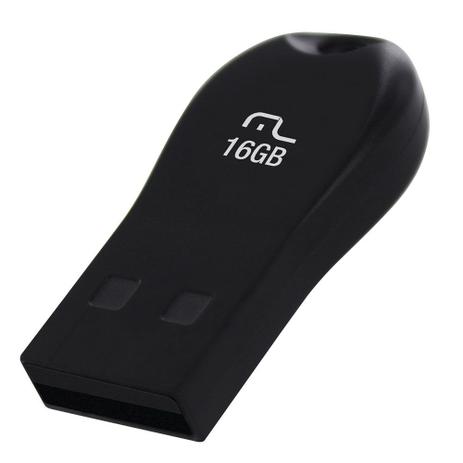 Pen Drive Mini 16GB Preto PD771 Multilaser Menor preço em Pen Drive Mini 16GB Preto PD771 Multilaser