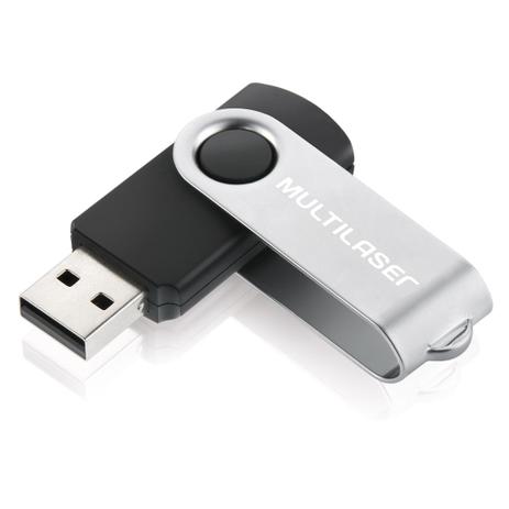 Pen Drive Multilaser Twist 16GB Menor preço em Pen Drive Multilaser Twist 16GB
