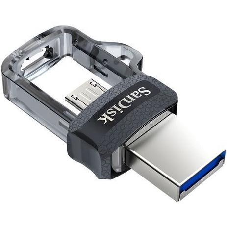 Pen Drive Sandisk 64GB Ultra Dual Drive USB 3.0 para Android Menor preço em Pen Drive Sandisk 64GB Ultra Dual Drive USB 3.0 para Android