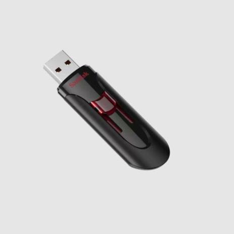 Pen Drive SanDisk Cruzer Glide 128GB USB 3.0 SDCZ600-128G-G35 - Preto/Vermelho Menor preço em Pen Drive SanDisk Cruzer Glide 128GB USB 3.0 SDCZ600-128G-G35 - Preto/Vermelho