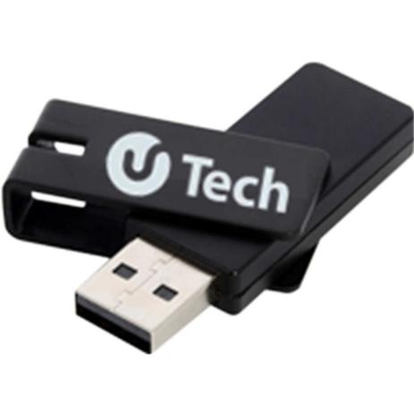 Pen Drive USB 8GB Preto - U-tech Menor preço em Pen Drive USB 8GB Preto - U-tech