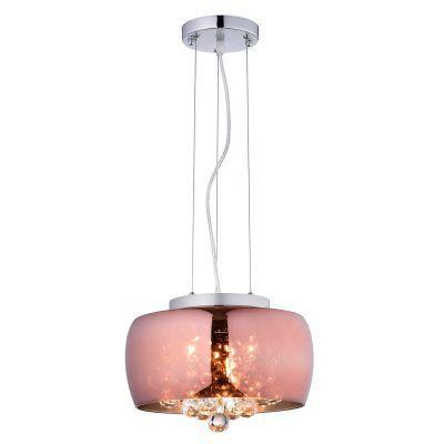 Pend/plafon soho 28cmx17cm 3xg9 - cobre/transparante - pd005co - Bella Menor preço em Pend/plafon soho 28cmx17cm 3xg9 - cobre/transparante - pd005co - Bella