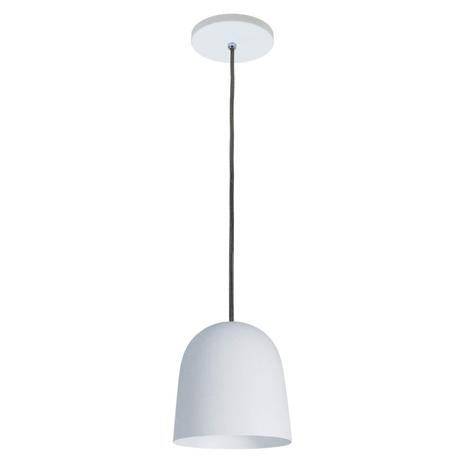 Pendente Alumínio Cúpula 16cmx14cm Milan 1801 Volare Branco Menor preço em Pendente Alumínio Cúpula 16cmx14cm Milan 1801 Volare Branco