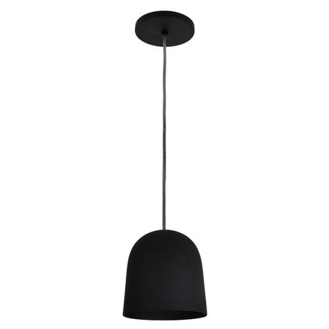 Pendente Alumínio Cúpula 16cmx14cm Milan 1801 Volare Preto Menor preço em Pendente Alumínio Cúpula 16cmx14cm Milan 1801 Volare Preto
