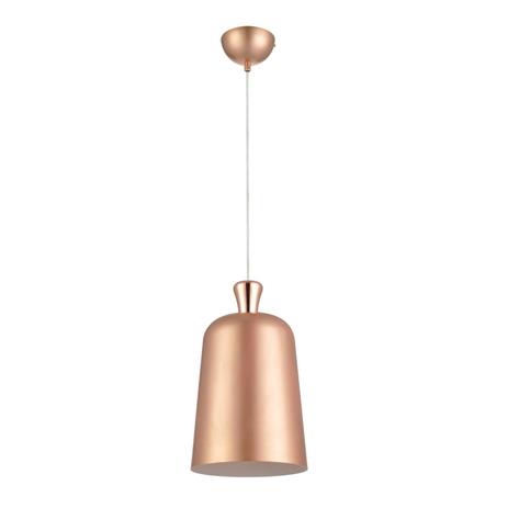 Pendente Alumínio Cúpula 23cm Bell Avant Cobre/Branco Fosco Menor preço em Pendente Alumínio Cúpula 23cm Bell Avant Cobre/Branco Fosco