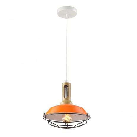 Pendente Alumínio Cúpula 26cm Tennessee Avant Laranja Menor preço em Pendente Alumínio Cúpula 26cm Tennessee Avant Laranja