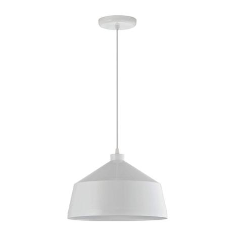 Pendente Alumínio Disco para 3 Lâmpadas Collor Dital Iluminação Branco Menor preço em Pendente Alumínio Disco para 3 Lâmpadas Collor Dital Iluminação Branco