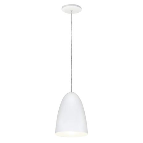 Pendente Alumínio Oval 18cmx24,5cm 1818 Volare Branco Menor preço em Pendente Alumínio Oval 18cmx24,5cm 1818 Volare Branco
