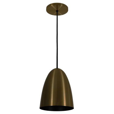 Pendente Alumínio Oval 18cmx24,5cm 1818 Volare Bronze Menor preço em Pendente Alumínio Oval 18cmx24,5cm 1818 Volare Bronze