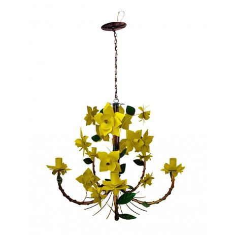 Pendente Artesanal Preço de Fabrica para Sala de Jantar em Ferro com Flores - Libertas rosas artesanato Menor preço em Pendente Artesanal Preço de Fabrica para Sala de Jantar em Ferro com Flores - Libertas rosas artesanato