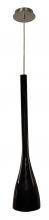 Pendente Bottle grande 1 luz p Lâmp. E27 Preto Ø14,5 x 180cm - Llum bronzearte Menor preço em Pendente Bottle grande 1 luz p Lâmp. E27 Preto Ø14,5 x 180cm - Llum bronzearte