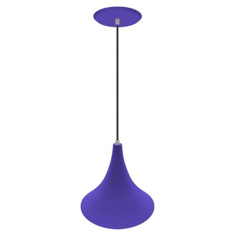 Pendente Cintura em Alumínio Roxo - Cromalux Menor preço em Pendente Cintura em Alumínio Roxo - Cromalux