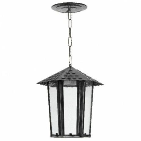 Pendente colonial sextavado vidro liso preto 1xe27 - Blumenau Menor preço em Pendente colonial sextavado vidro liso preto 1xe27 - Blumenau