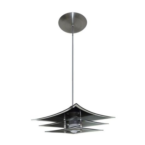 Pendente com 03 Vidros - Para 01 Lâmpada - Vidro Japonês Preto - Lustres amandini Menor preço em Pendente com 03 Vidros - Para 01 Lâmpada - Vidro Japonês Preto - Lustres amandini
