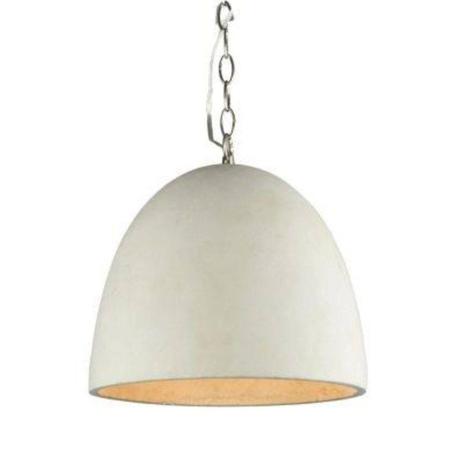 Pendente Concret E27 32cmx40cm Bella Iluminação Cinza Menor preço em Pendente Concret E27 32cmx40cm Bella Iluminação Cinza