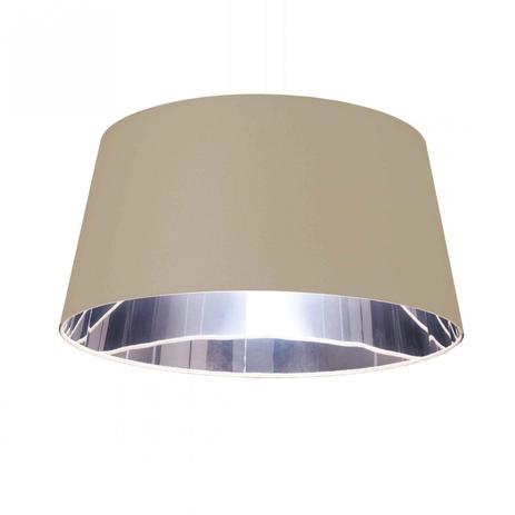 Pendente Cônico em Alumínio para 2 Lâmpadas Glam 3 Tom Luz Iluminação Caqui Menor preço em Pendente Cônico em Alumínio para 2 Lâmpadas Glam 3 Tom Luz Iluminação Caqui