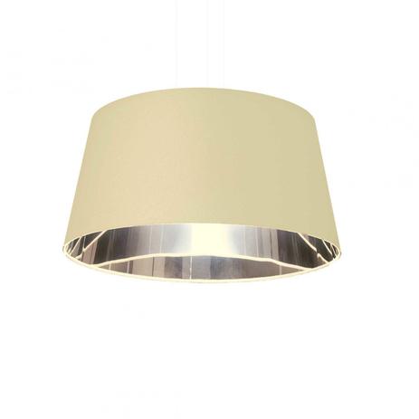 Pendente Cônico em Alumínio para 2 Lâmpadas Glam 3 Tom Luz Iluminação Cru Menor preço em Pendente Cônico em Alumínio para 2 Lâmpadas Glam 3 Tom Luz Iluminação Cru