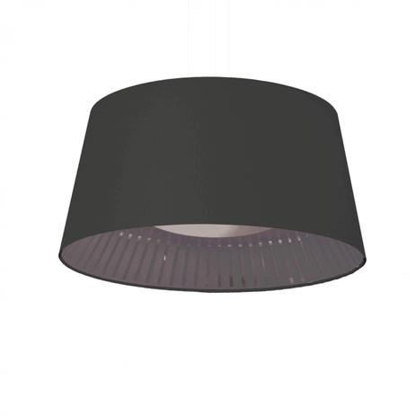 Pendente Cônico em Alumínio para 2 Lâmpadas Glam 4 Tom Luz Iluminação Algodão Preto Menor preço em Pendente Cônico em Alumínio para 2 Lâmpadas Glam 4 Tom Luz Iluminação Algodão Preto