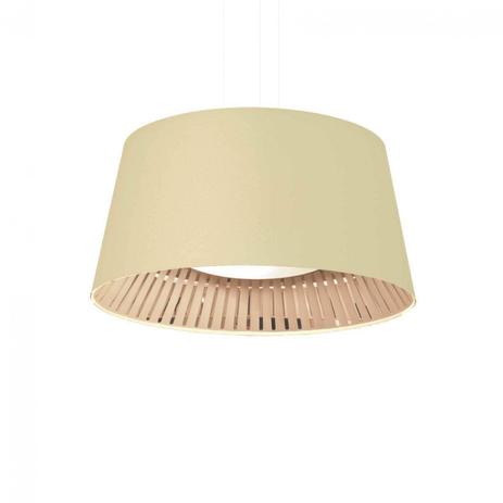 Pendente Cônico em Alumínio para 2 Lâmpadas Glam 4 Tom Luz Iluminação Cru/Cru Menor preço em Pendente Cônico em Alumínio para 2 Lâmpadas Glam 4 Tom Luz Iluminação Cru/Cru