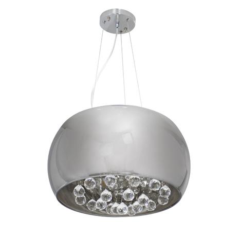 Pendente Cristal Bella Soho Cromado 40cm P/ 5xg9 PD002CR St586 - Bella iluminação é boa?