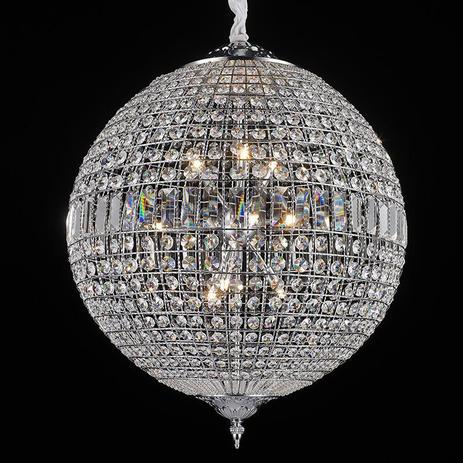 Pendente Cromado Em Aço E Cristal PE-034/9.60CL - Itamonte Menor preço em Pendente Cromado Em Aço E Cristal PE-034/9.60CL - Itamonte