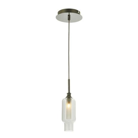 Pendente Cromado Em Aço E Vidro PL-025/1.12CL - Itamonte Menor preço em Pendente Cromado Em Aço E Vidro PL-025/1.12CL - Itamonte