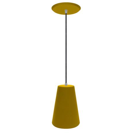 Pendente Cromalux Copo 300305 Amarelo Menor preço em Pendente Cromalux Copo 300305 Amarelo