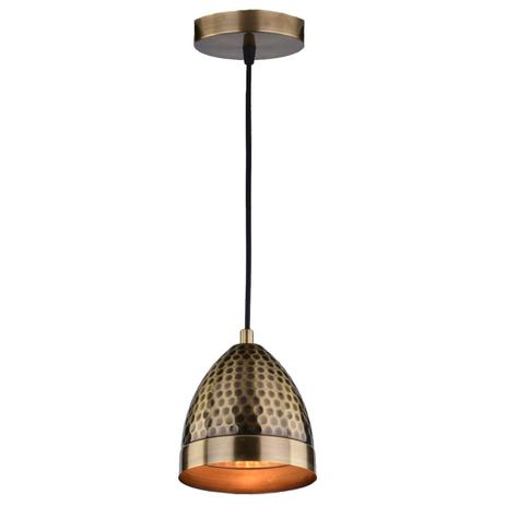 Pendente Cúpula em Aço 3013 Taschibra Bronze Menor preço em Pendente Cúpula em Aço 3013 Taschibra Bronze