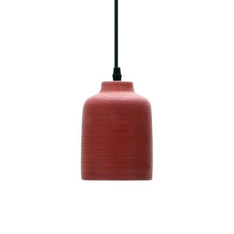 Pendente de Cerâmica Terracota Ø11x16cm E27 Ali22 - Acende a luz Menor preço em Pendente de Cerâmica Terracota Ø11x16cm E27 Ali22 - Acende a luz