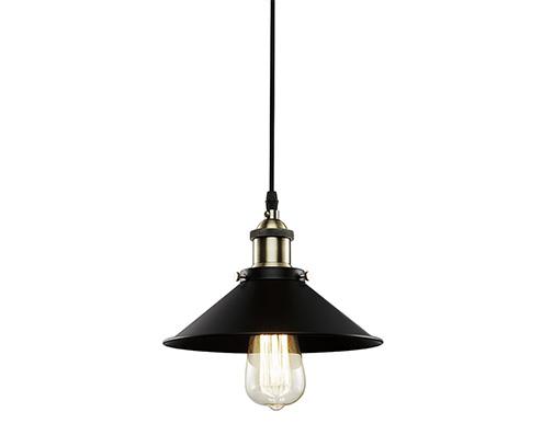 Pendente de Iluminação Industrial Preto - Mart Menor preço em Pendente de Iluminação Industrial Preto - Mart