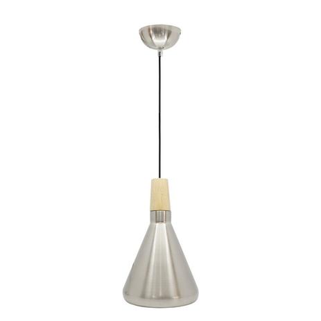 Pendente de Metal Níquel Fosco e Branco Brilhante D170 Eletrorastro Menor preço em Pendente de Metal Níquel Fosco e Branco Brilhante D170 Eletrorastro