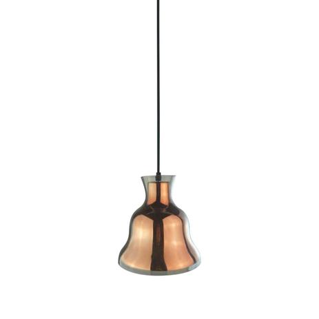 Pendente de Vidro Bule Bella Iluminação Cobre Menor preço em Pendente de Vidro Bule Bella Iluminação Cobre