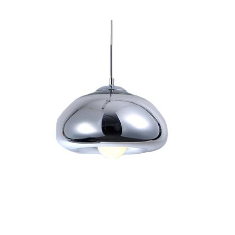 Pendente de vidro cabo ajustável de 170cm cromado Felix Altaluce Menor preço em Pendente de vidro cabo ajustável de 170cm cromado Felix Altaluce