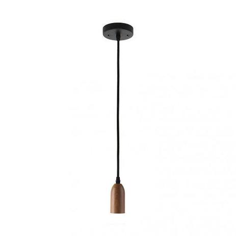 Pendente Dot Metal Vintage Longo Amadeirado Taschibra Menor preço em Pendente Dot Metal Vintage Longo Amadeirado Taschibra