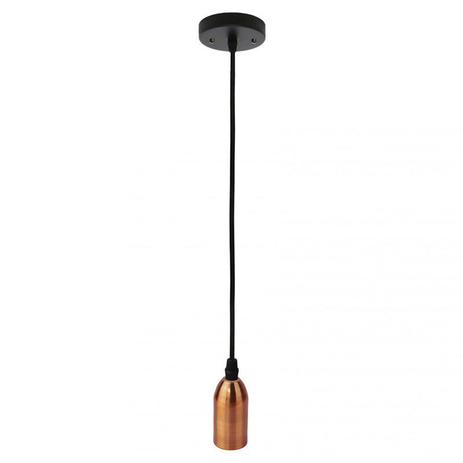Pendente Dot Metal Vintage Longo Cobre Taschibra Menor preço em Pendente Dot Metal Vintage Longo Cobre Taschibra