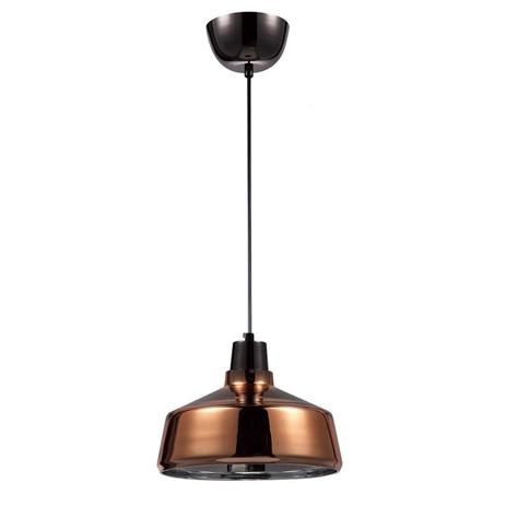 Pendente Downtown 24Cm x 12,5Cm 1 x gu10 Cobre Preto - Bella iluminação Menor preço em Pendente Downtown 24Cm x 12,5Cm 1 x gu10 Cobre Preto - Bella iluminação