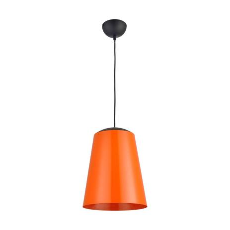 Pendente em Aço e Alumínio Laranja Lephare Avant Menor preço em Pendente em Aço e Alumínio Laranja Lephare Avant