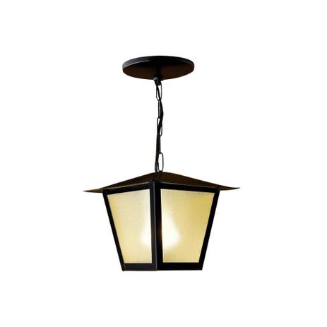 Pendente em Aço para 1 Lâmpada Colonial 33x20cm Branco - Ideal iluminação Menor preço em Pendente em Aço para 1 Lâmpada Colonial 33x20cm Branco - Ideal iluminação