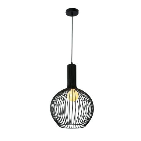 Pendente em Aço para 1 Lâmpada Uni 604 Design Taschibra Preto Menor preço em Pendente em Aço para 1 Lâmpada Uni 604 Design Taschibra Preto